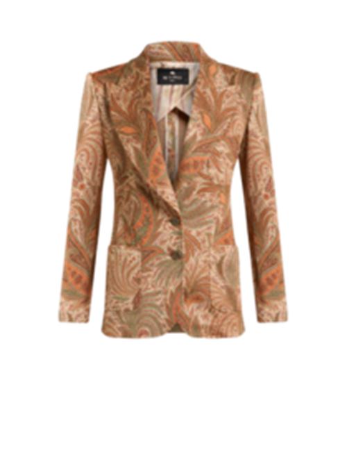 giacca donna jersey motivo Paisley jacquard ETRO | WRCA000999JJE15S9850